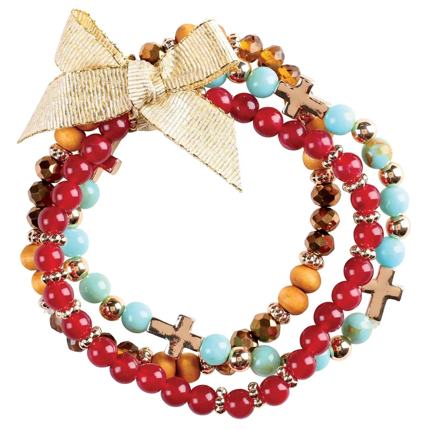 Triple Beaded Bracelets