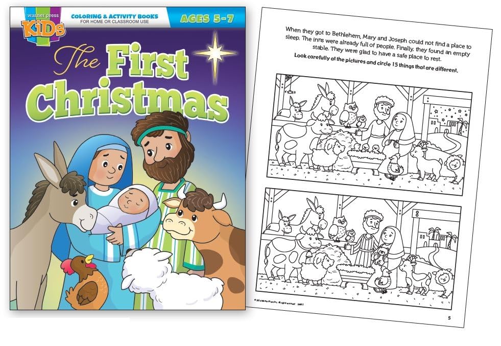 The First Christmas Activity Book