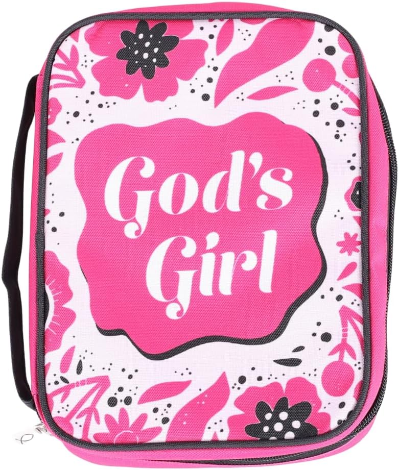 Gods Girl Canvas Bible Cover, Medium