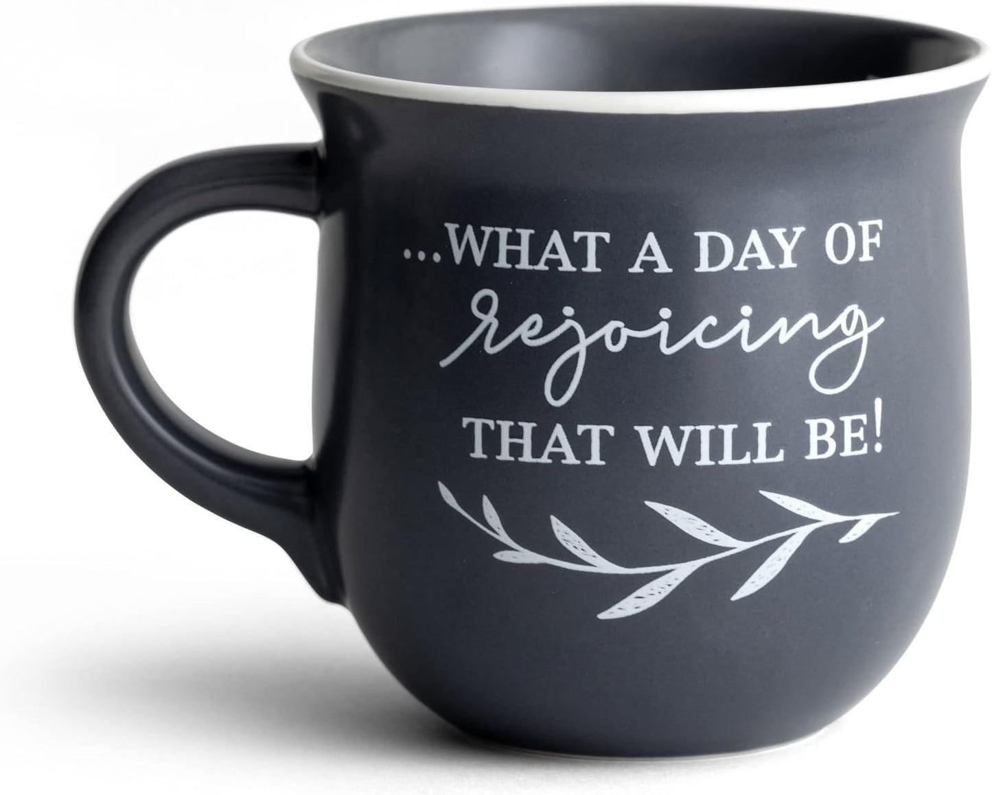 When We All Get to Heaven Ceramic Coffee Mug, 14oz, Gray
