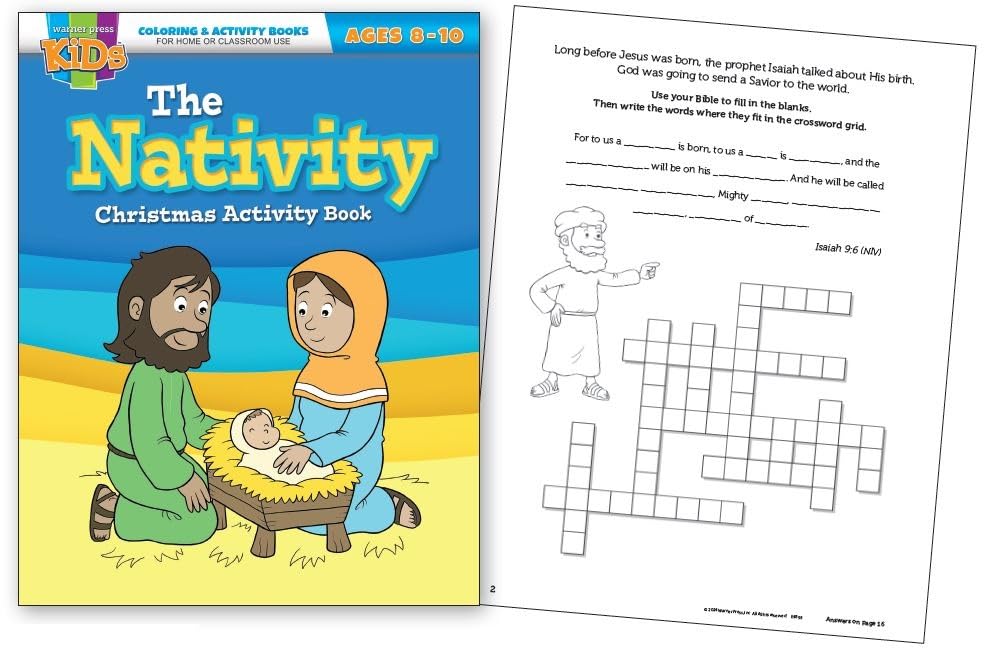 The Nativity: Christmas Activity Book