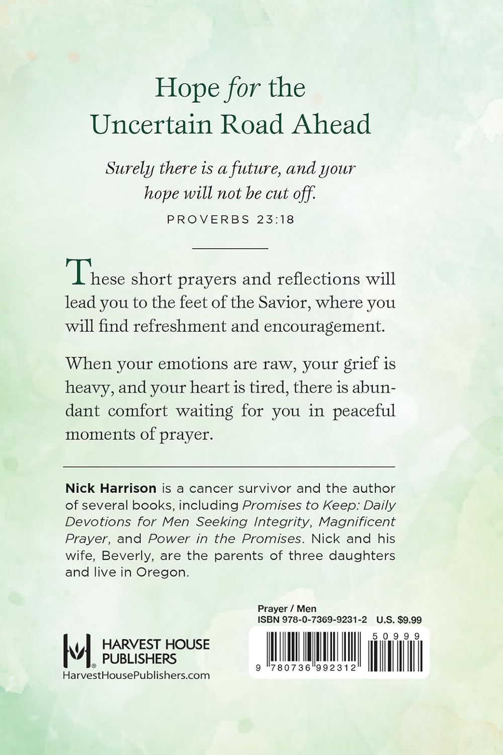 One-Minute Prayers for Men with Cancer