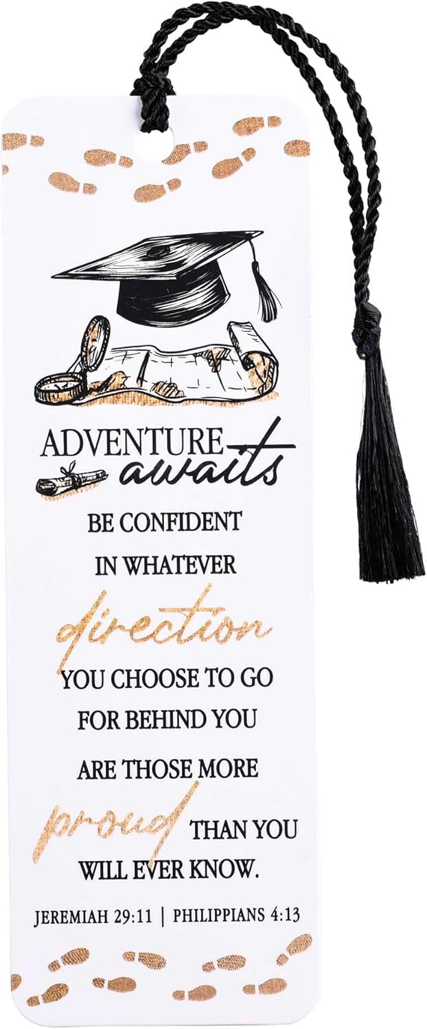 Tassel Bookmark Grad Adventure Awaits