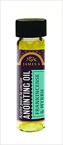 Anointing Oil - Frankincense and Myrrh - Glass Vial (Net Wt. 1/4 oz.)