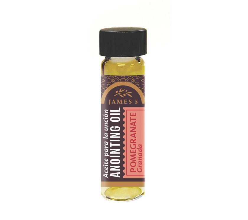 Anointing Oil - Pomegranate - Glass Vial (Net Wt. 1/4 oz.)