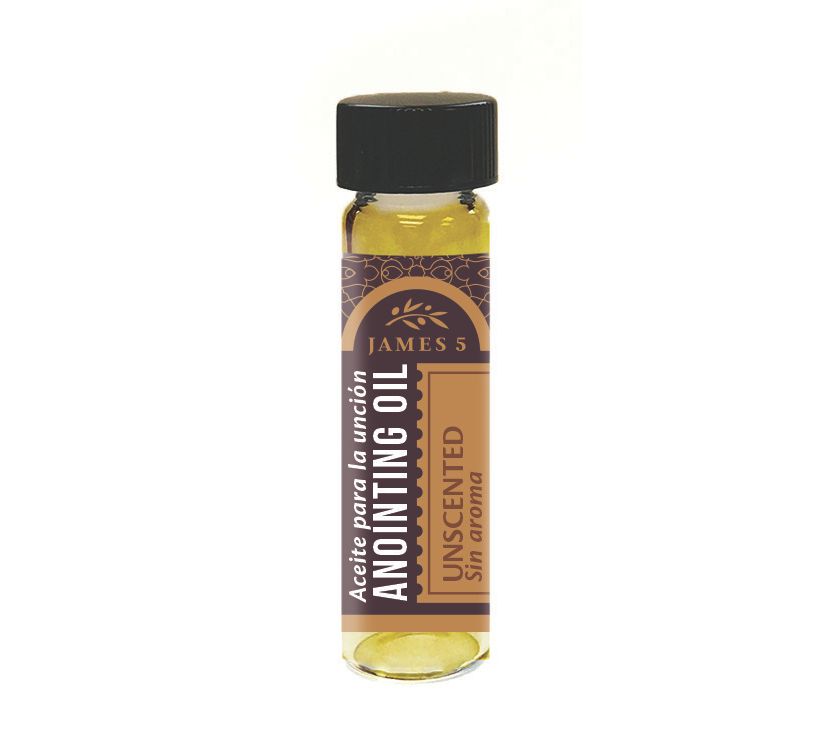 Anointing Oil - Unscented - Glass Vial (Net Wt. 1/4 oz.)