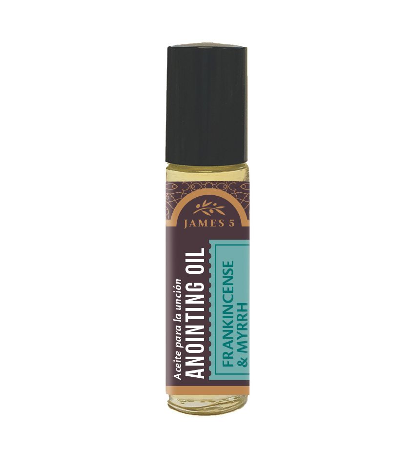 Anointing Oil - Frankincense and Myrrh - Roll-On Applicator (Net Wt. 1/3 oz.)