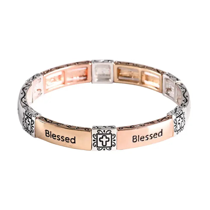 Bracelet Blessed Tile Stretch