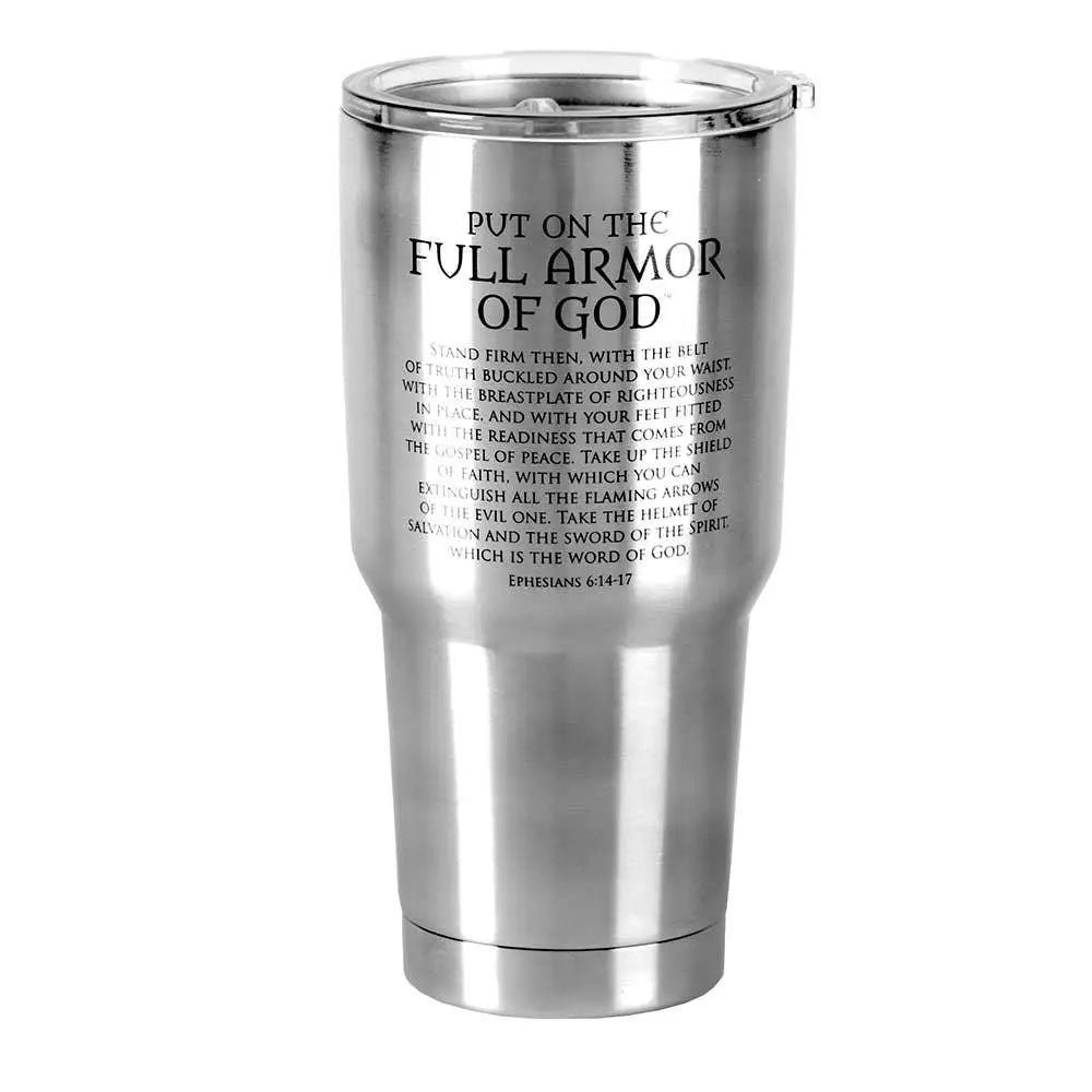 Armor of God Stainless Steel Tumbler 30 oz