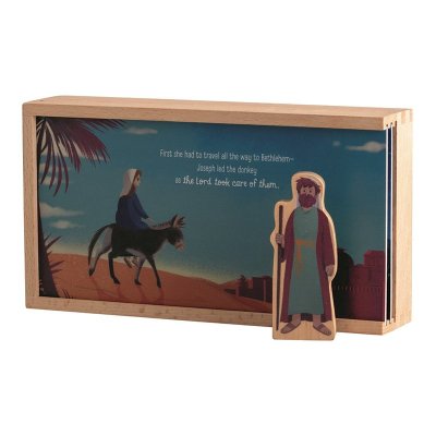 Jesus Is Born Nativity Bible Story Box