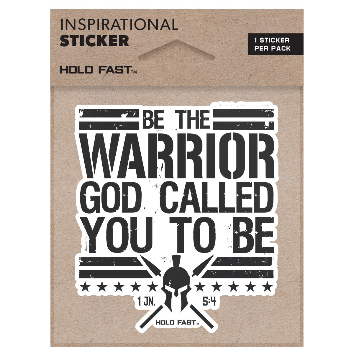 Hold Fast Warrior Sticker