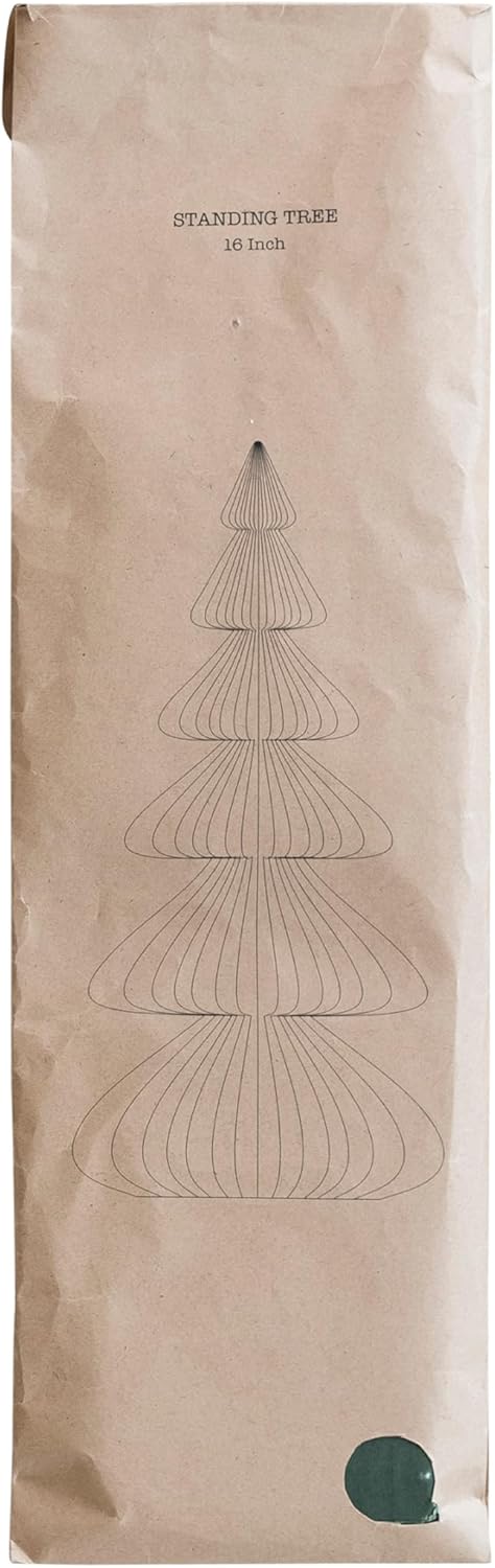 Paper Folding Honeycomb Tree with Magnet, Green