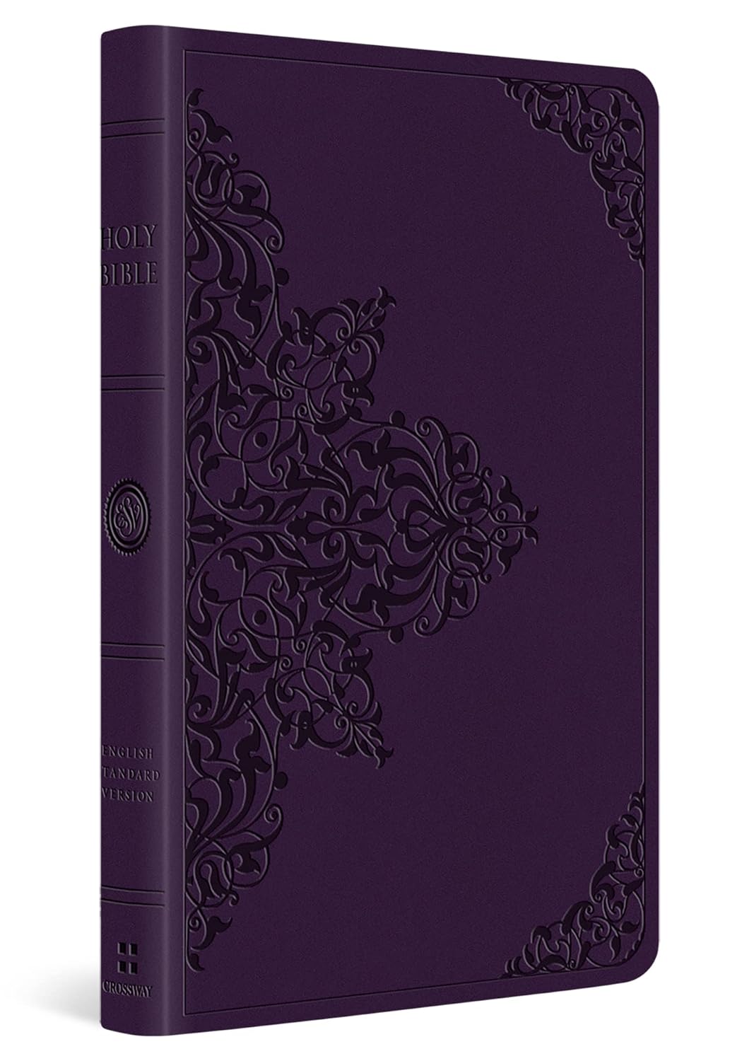 ESV Large Print Value Thinline Bible (Trutone, Lavender, Filigree Design)