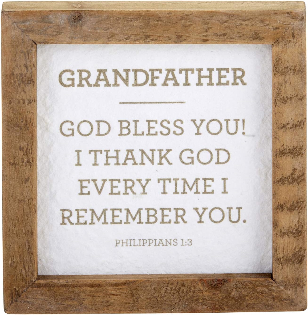 Grandfather Framed Tabletop