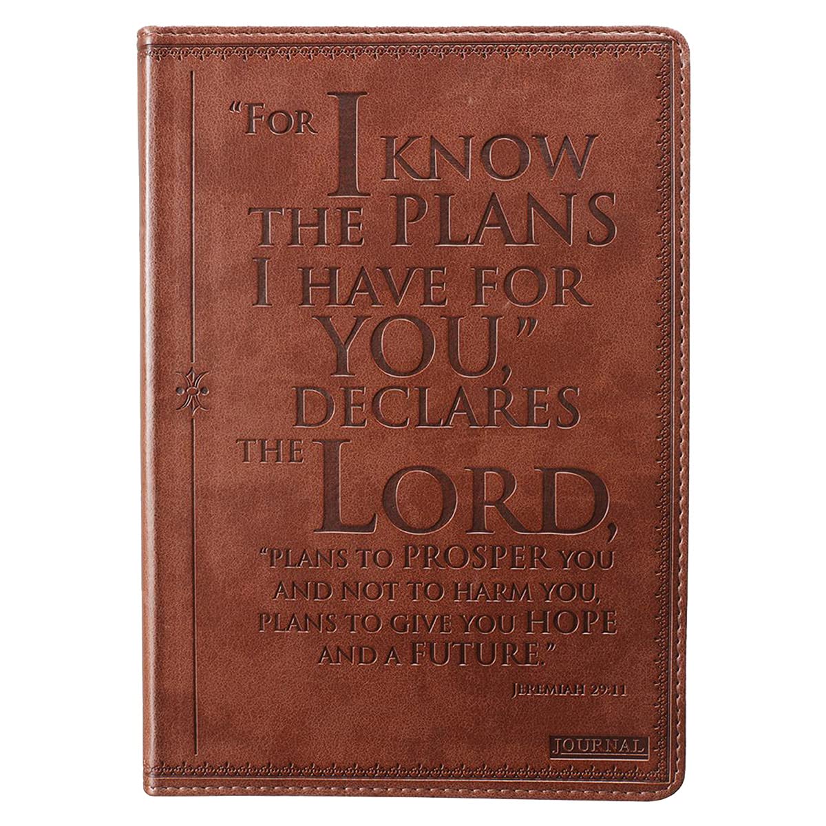 I Know The Plans Jeremiah 29:11 Inspirational Scripture Notebook