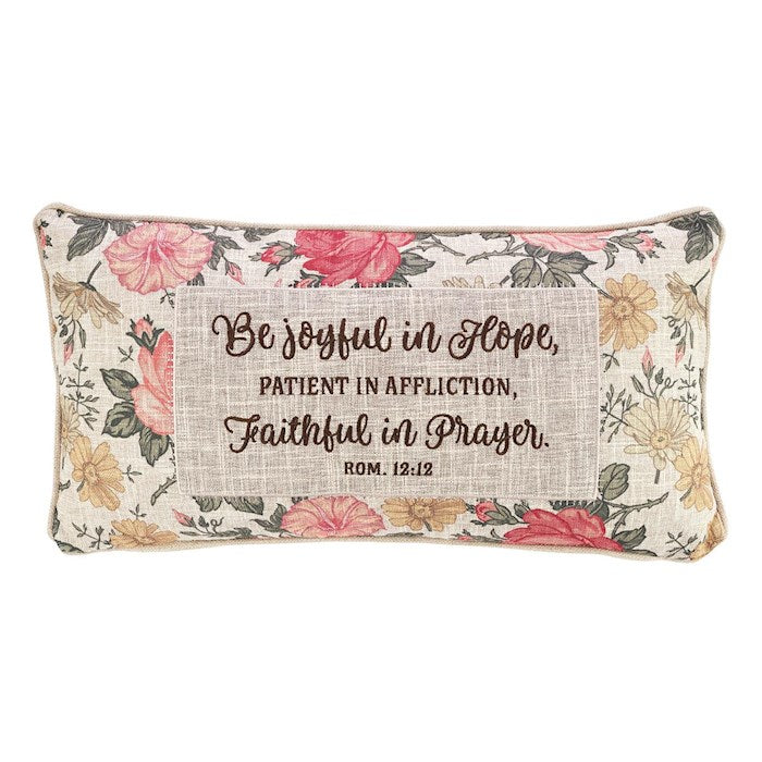 Be joyful in Hope Pillow