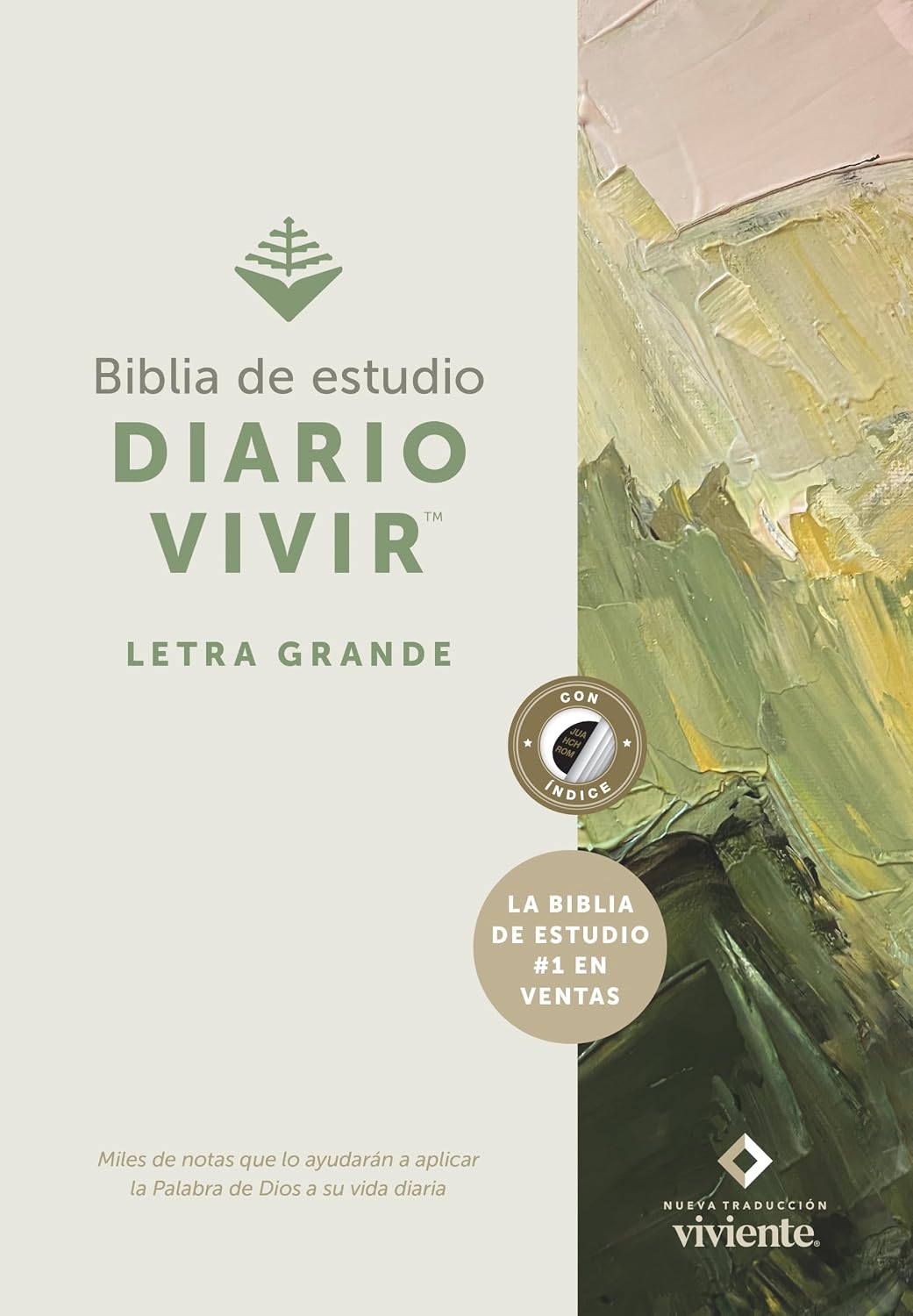 Biblia de estudio del diario vivir NTV, letra grande (Tapa dura, Índice, Letra Roja) (Spanish Edition)