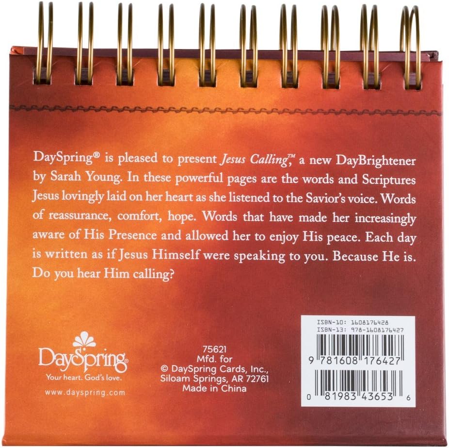 Jesus Calling: : An Inspirational DaySpring DayBrightener - Perpetual Calendar