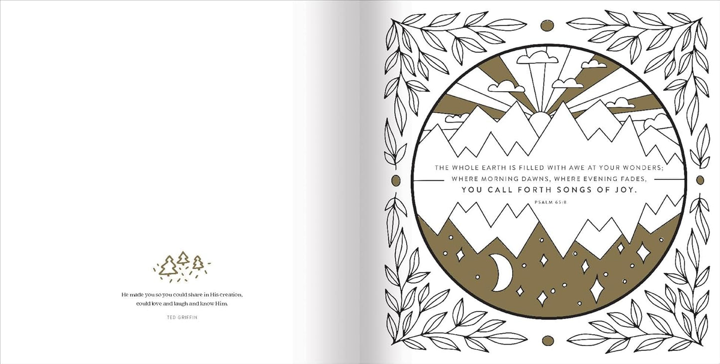 Morning Has Broken: An Inspirational Coloring Book Celebrating God's Creation