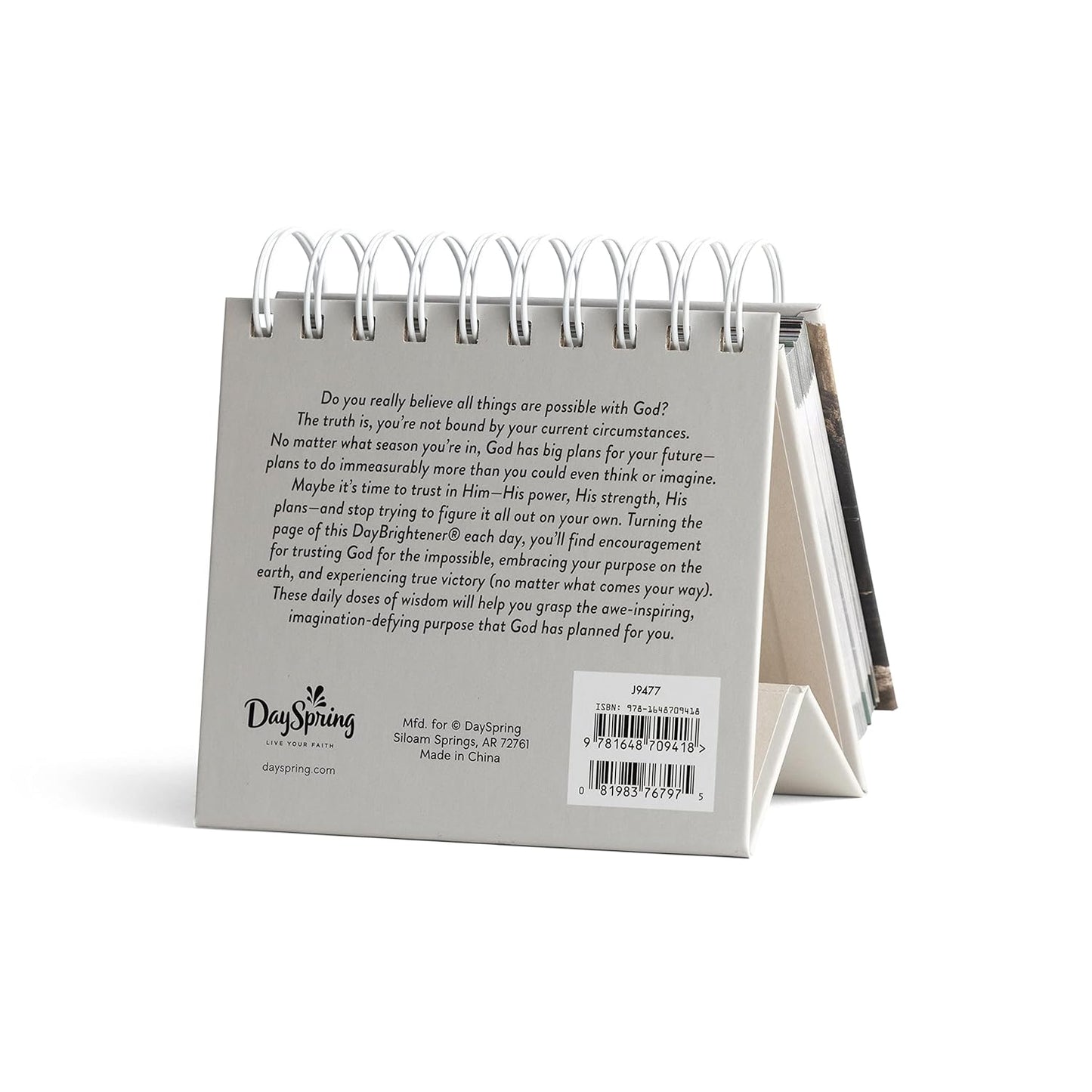 Designed for Greatness: An Inspirational DaySpring DayBrightner - Perpetual Calendar