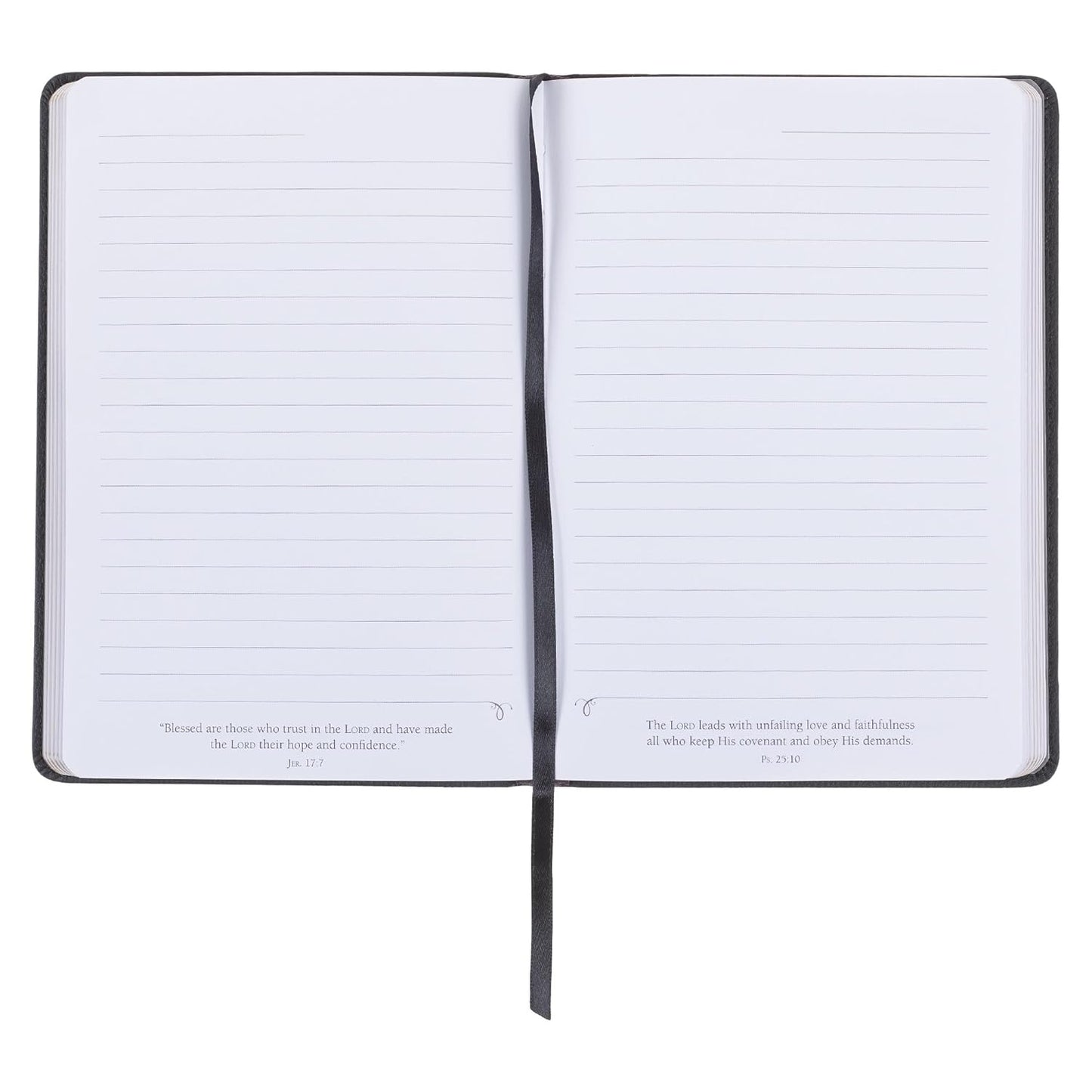 Bless You and Keep You Black Faux Leather Classic Journal - Numbers 6:24-26