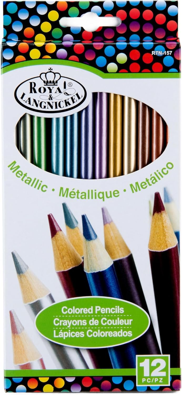 Colored Pencils- Metallic 12/Pkg