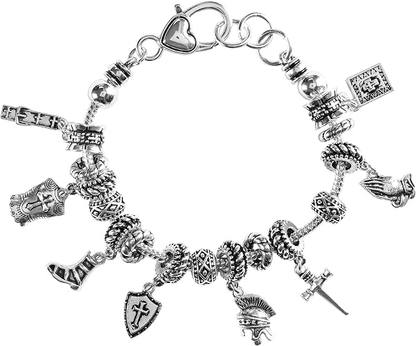 Ephesians 6:17 Full Armor Of God 7.5 Inch Silver Plated