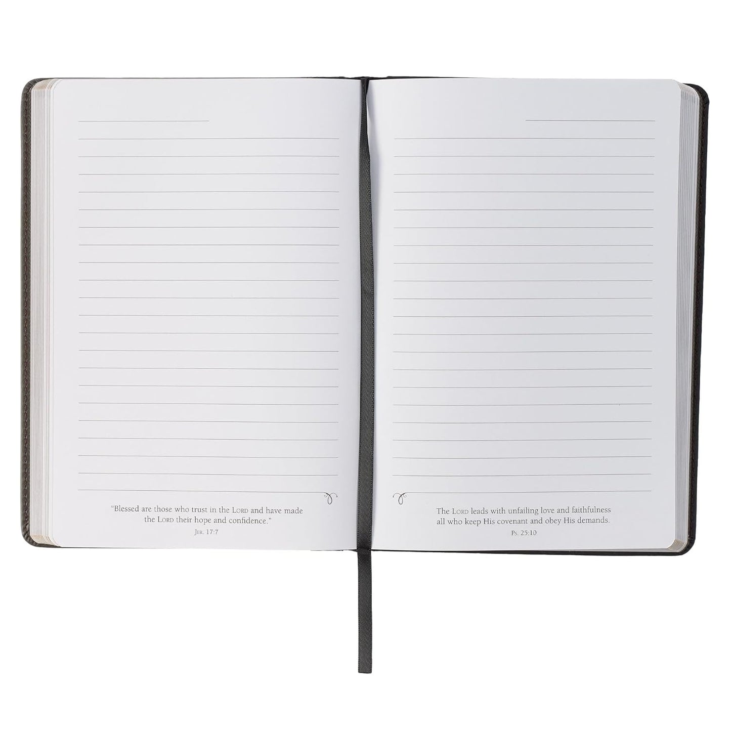 Trust in the Lord Charcoal Classic Journal - Proverbs 3:5