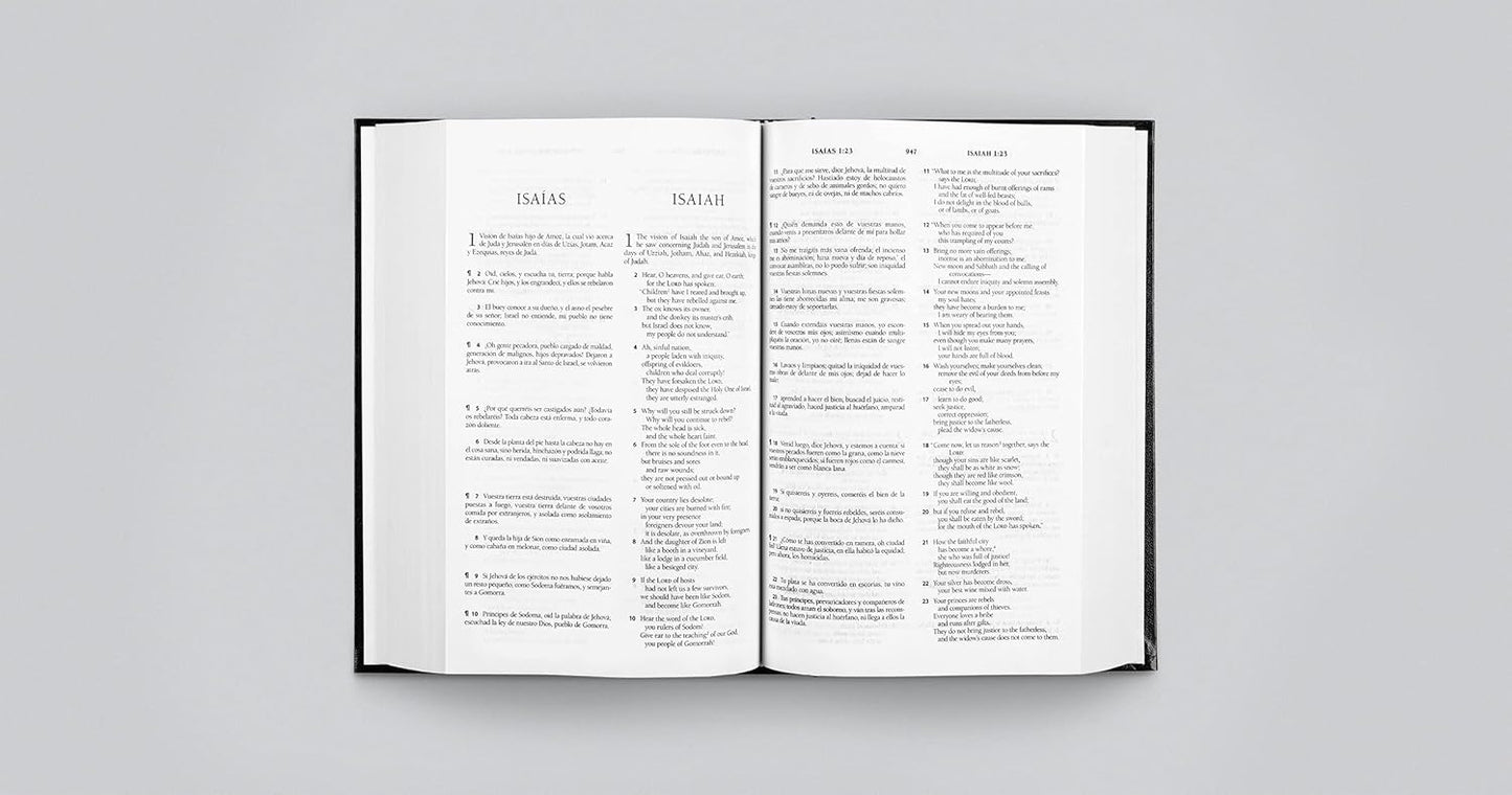 ESV Spanish/English Parallel Bible (La Santa Biblia RVR / The Holy Bible ESV) (English and Spanish Edition)