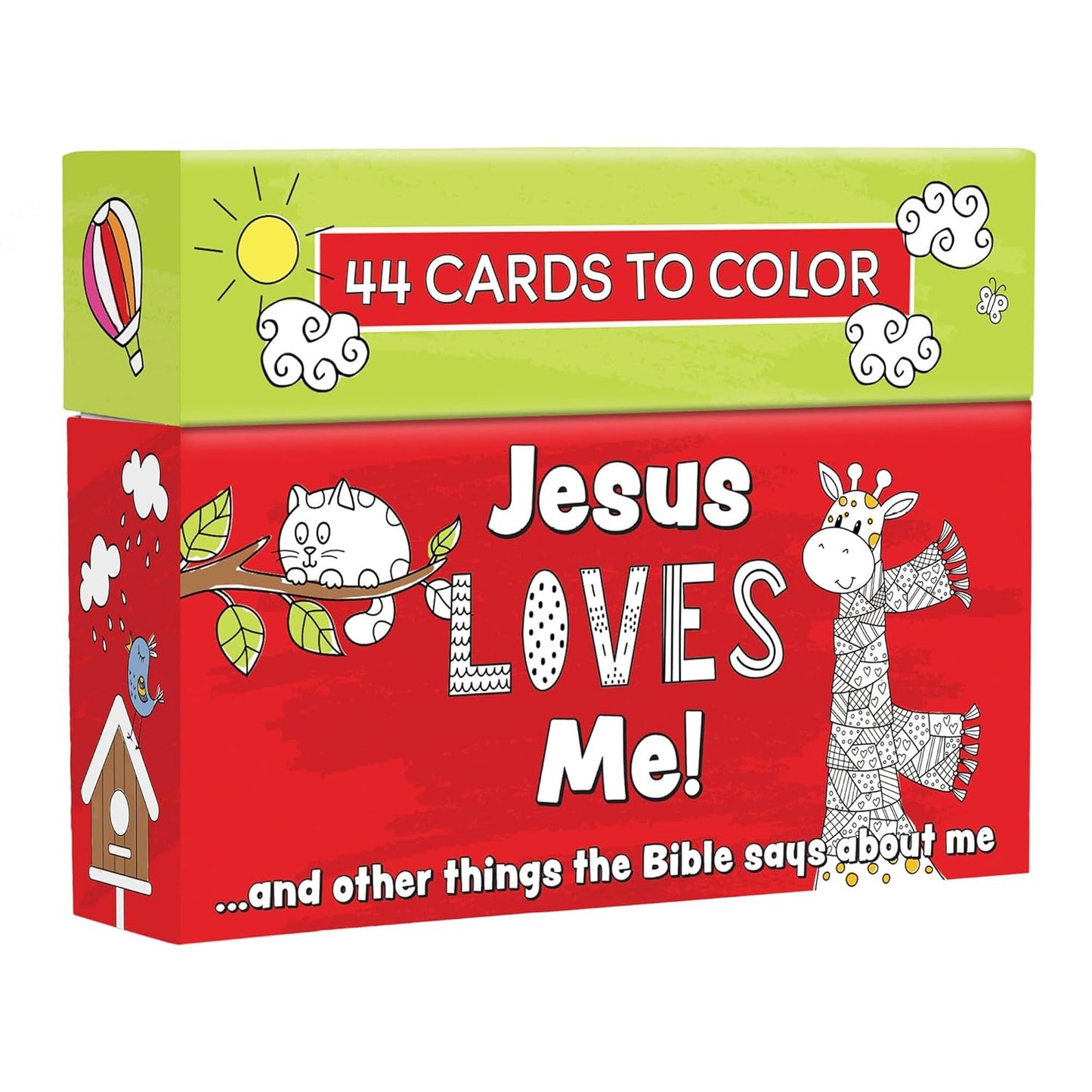 Jesus Loves Me: Scripture Verse Cards to Color and Share for Kids Ages 5-8