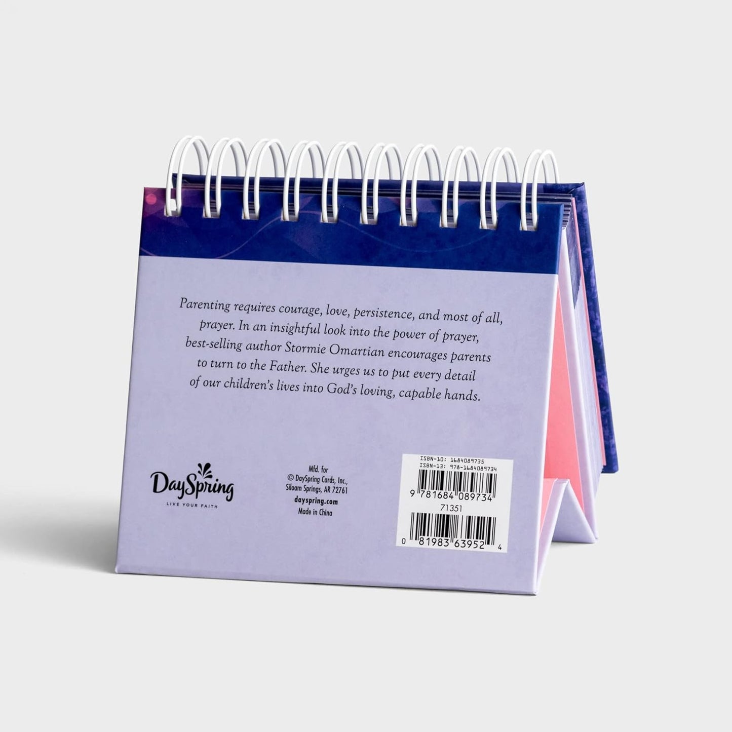 The Power of a Praying Parent - Stormie Omartian - An Inspirational DaySpring DayBrightener - Perpetual Calendar