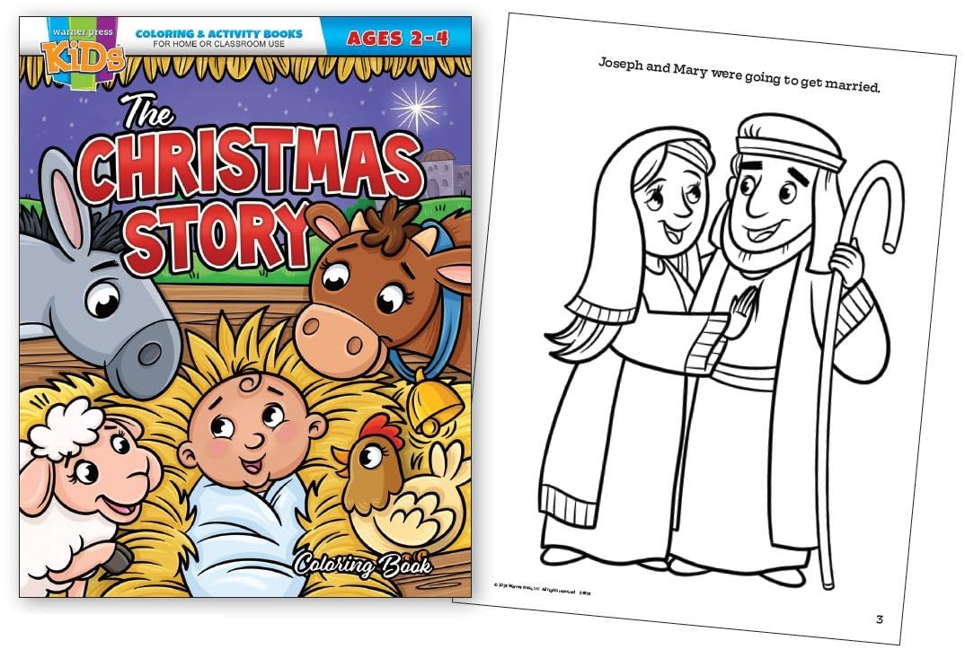 The Christmas Story Coloring Book