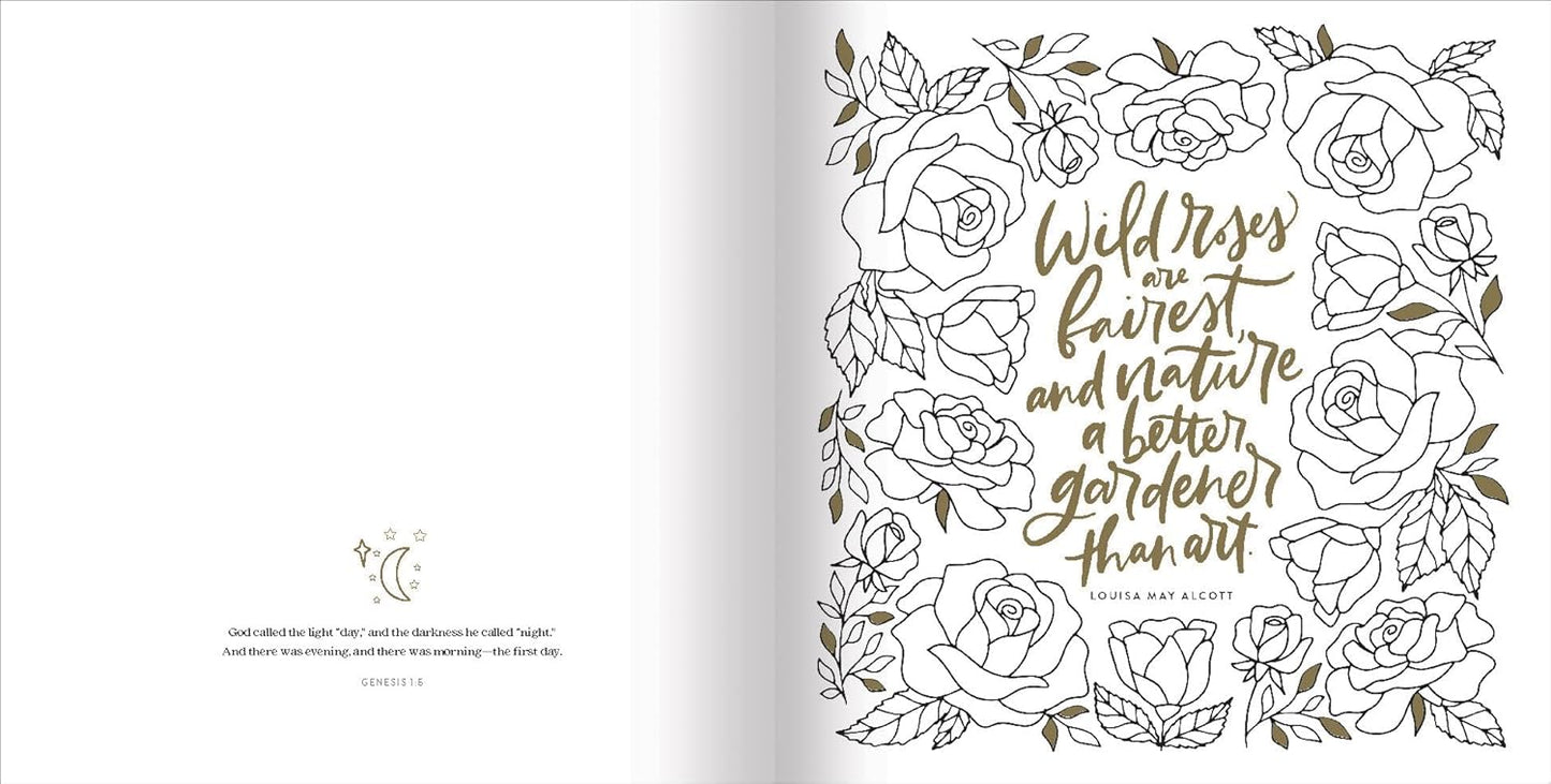 Morning Has Broken: An Inspirational Coloring Book Celebrating God's Creation