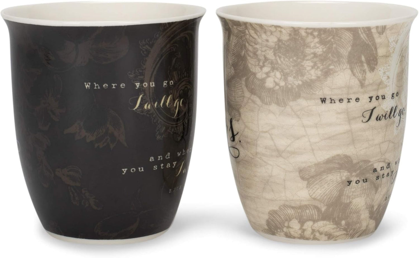 Mr & Mrs Together Ceramic Mug Set