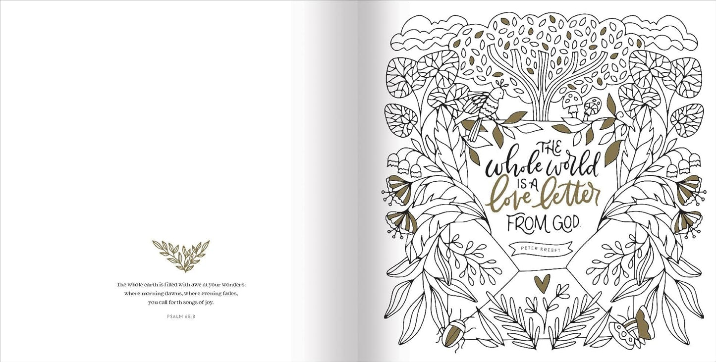 Morning Has Broken: An Inspirational Coloring Book Celebrating God's Creation