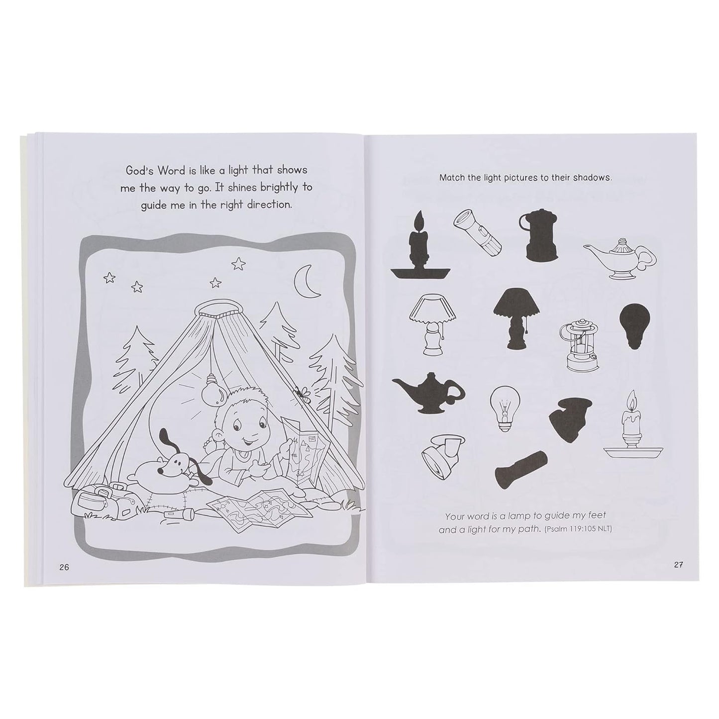 God's Word is Great Coloring and Activity Book - Psalm 119