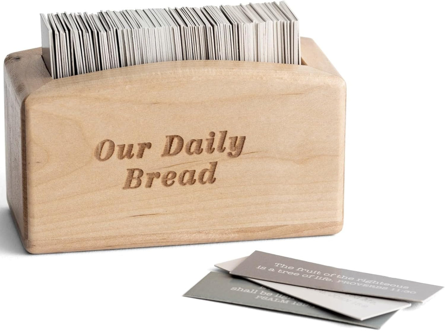 Our Daily Bread Wood Promise Box
