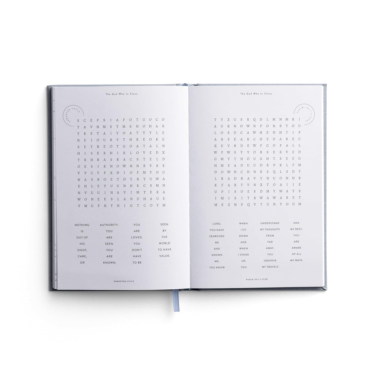 The Wordsearch Book: Presence with Quotes & Scriptures
