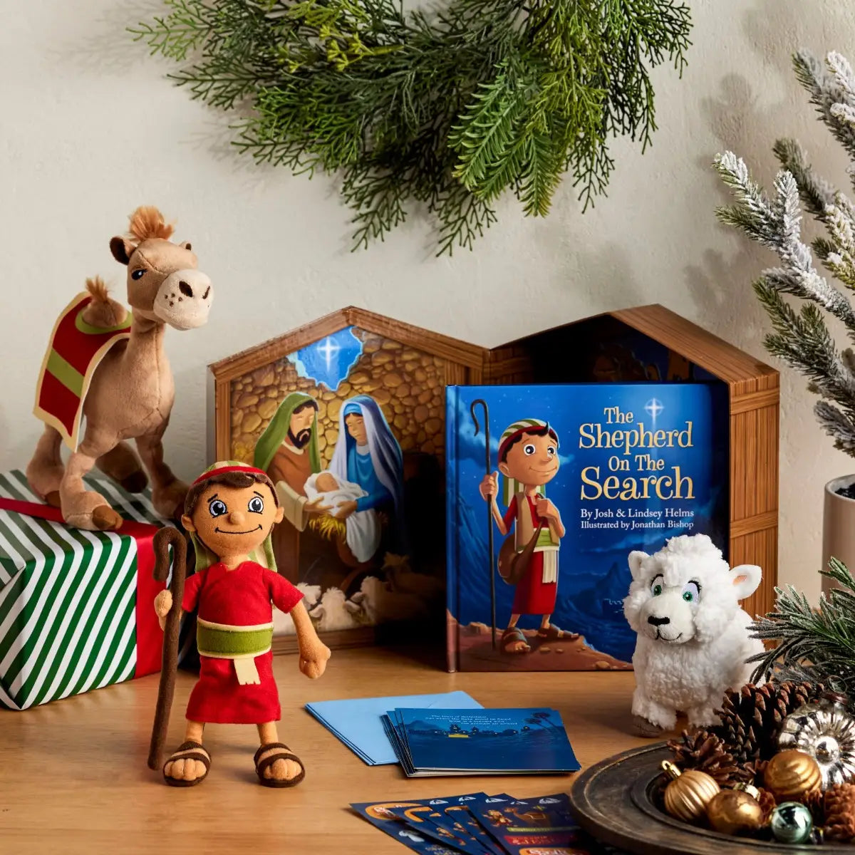 The Shepherd On The Search - Ewe Are Loved - Sheep Plush