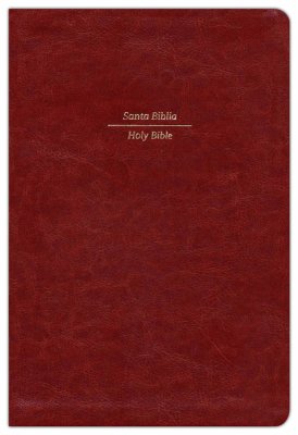 Biblia Bilingüe Reina Valera 1960/ESV letra grande simi piel marrón (Bilingual Bible RVR 1960/English Standard Version Large Print Brown Leathersoft)