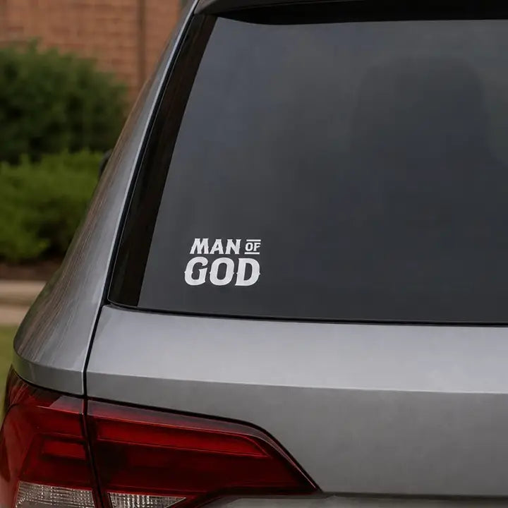 Decal Vinyl Man of God
