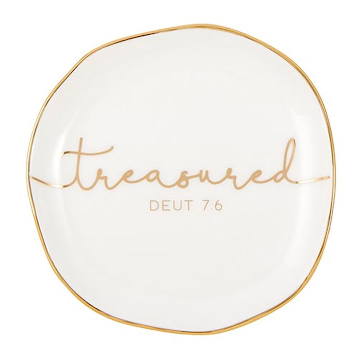 Trinket Tray-Treasured (4.5″)