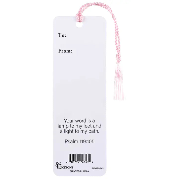Tassel Bookmark Girl Read That Bible