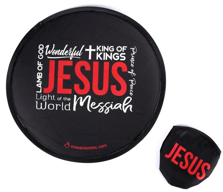 Names of Jesus Foldable Hand Fan
