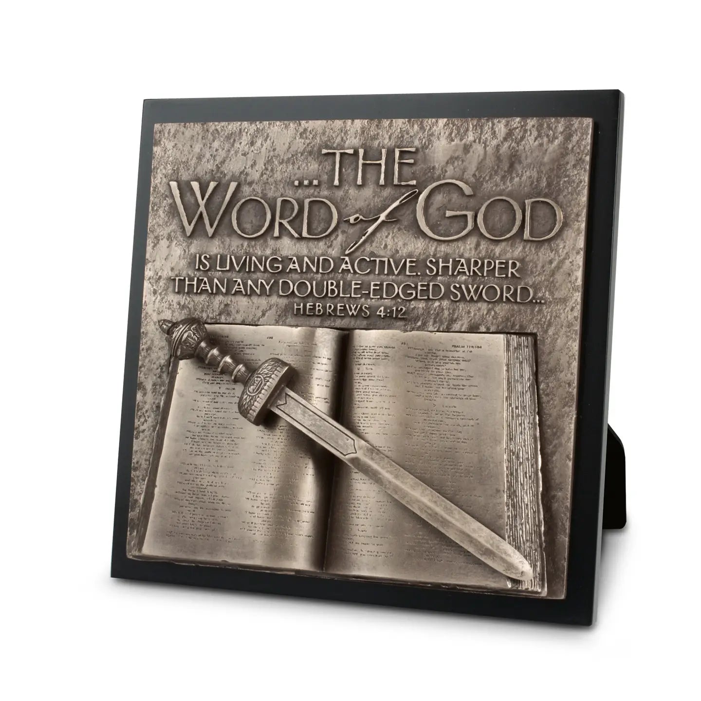 Word of God Sculpture Plaque