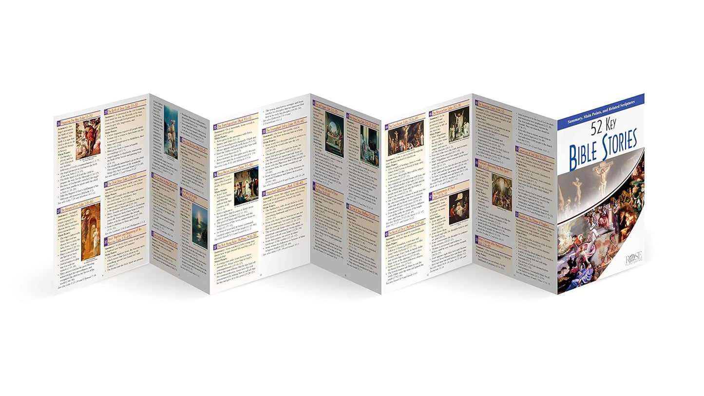 52 Key Bible Stories Pamphlet