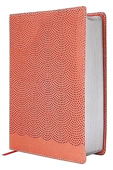 NIrV, Giant Print Compact Bible, Leathersoft, Peach, Comfort Print