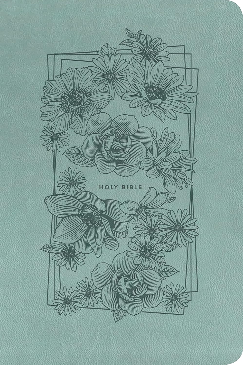 NLT Premium Value Thinline Bible, Filament Enabled (LeatherLike, Bouquet Teal)