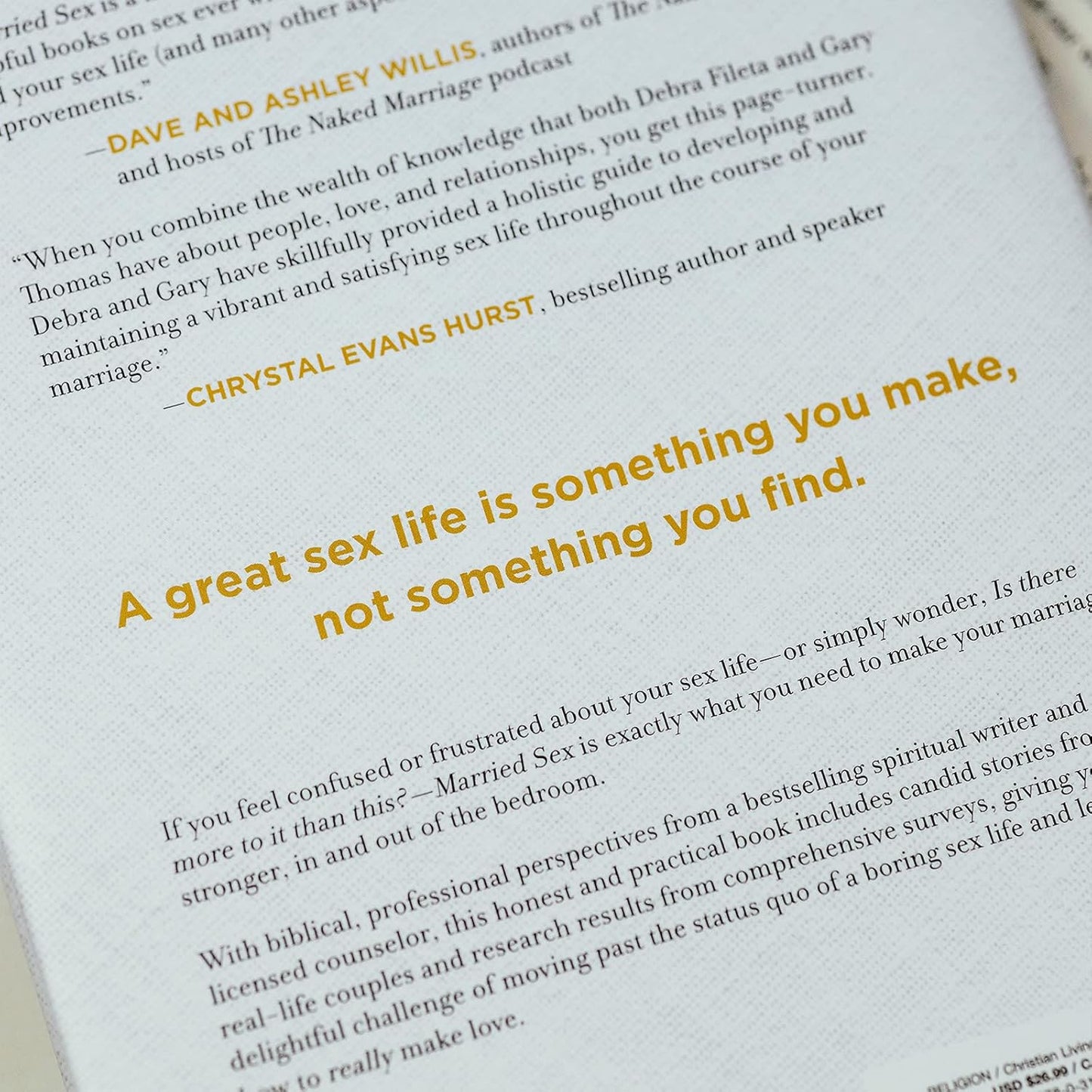 Married Sex: A Christian Couple's Guide to Reimagining Your Love Life by Gary Thomas, Debra K. Fileta