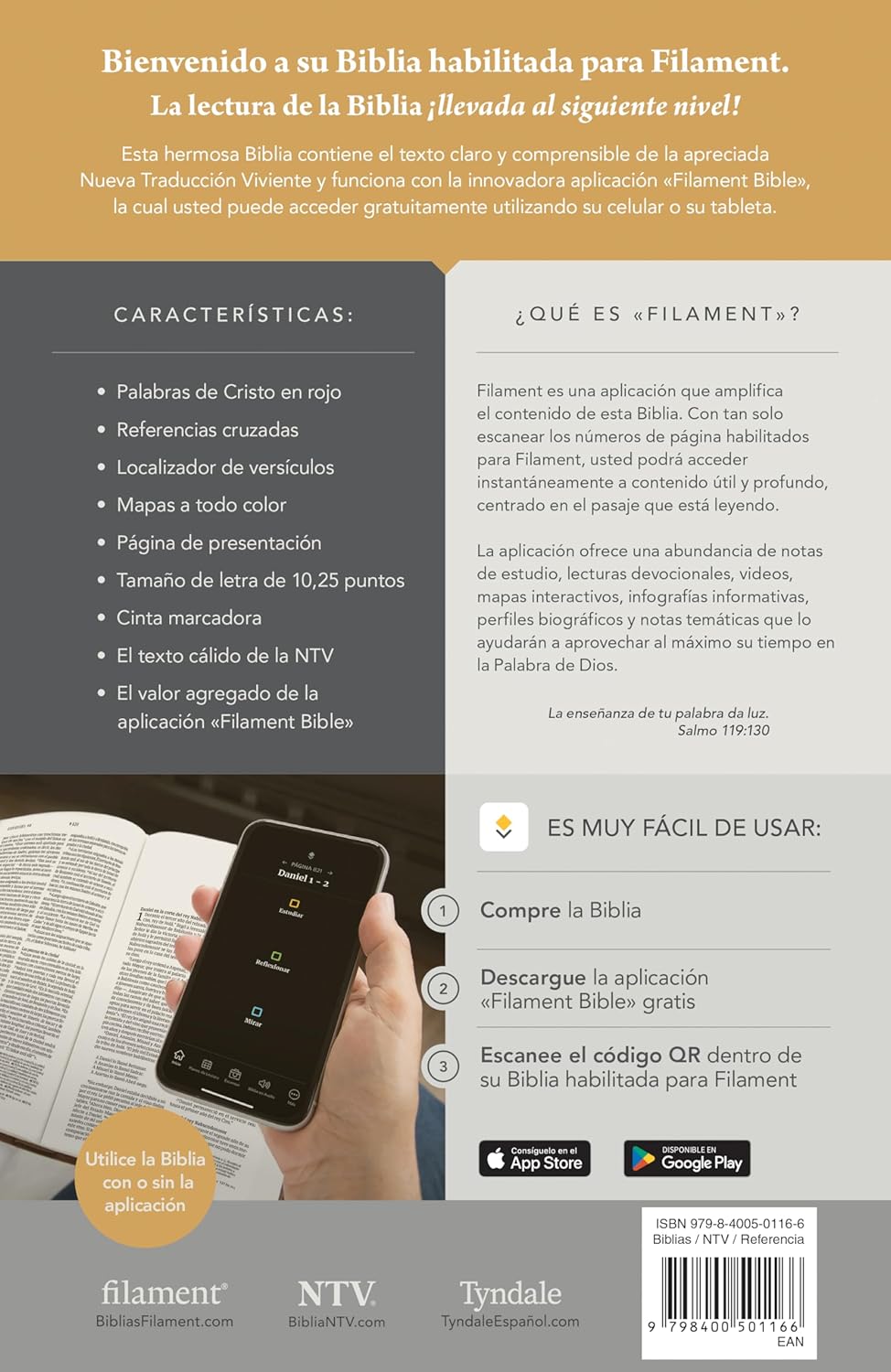 Biblia ultrafina NTV, letra grande con Filament (SentiPiel, Flores rosa, Letra Roja) (Spanish Edition)